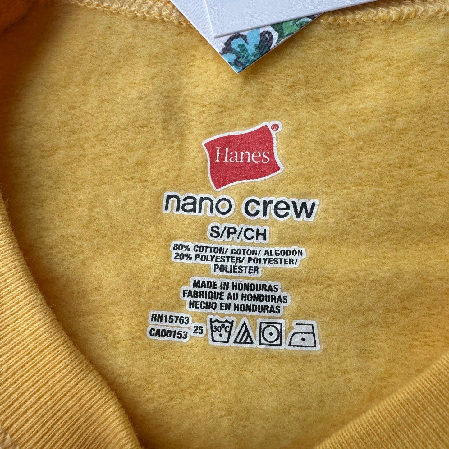 Middle Finger Flower Ready To Ship Embroidered Crew - Size Small