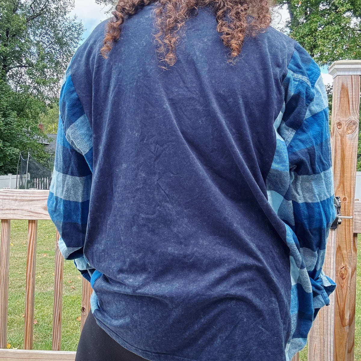 Forever Tied Flannel Tee - Size M-2XL