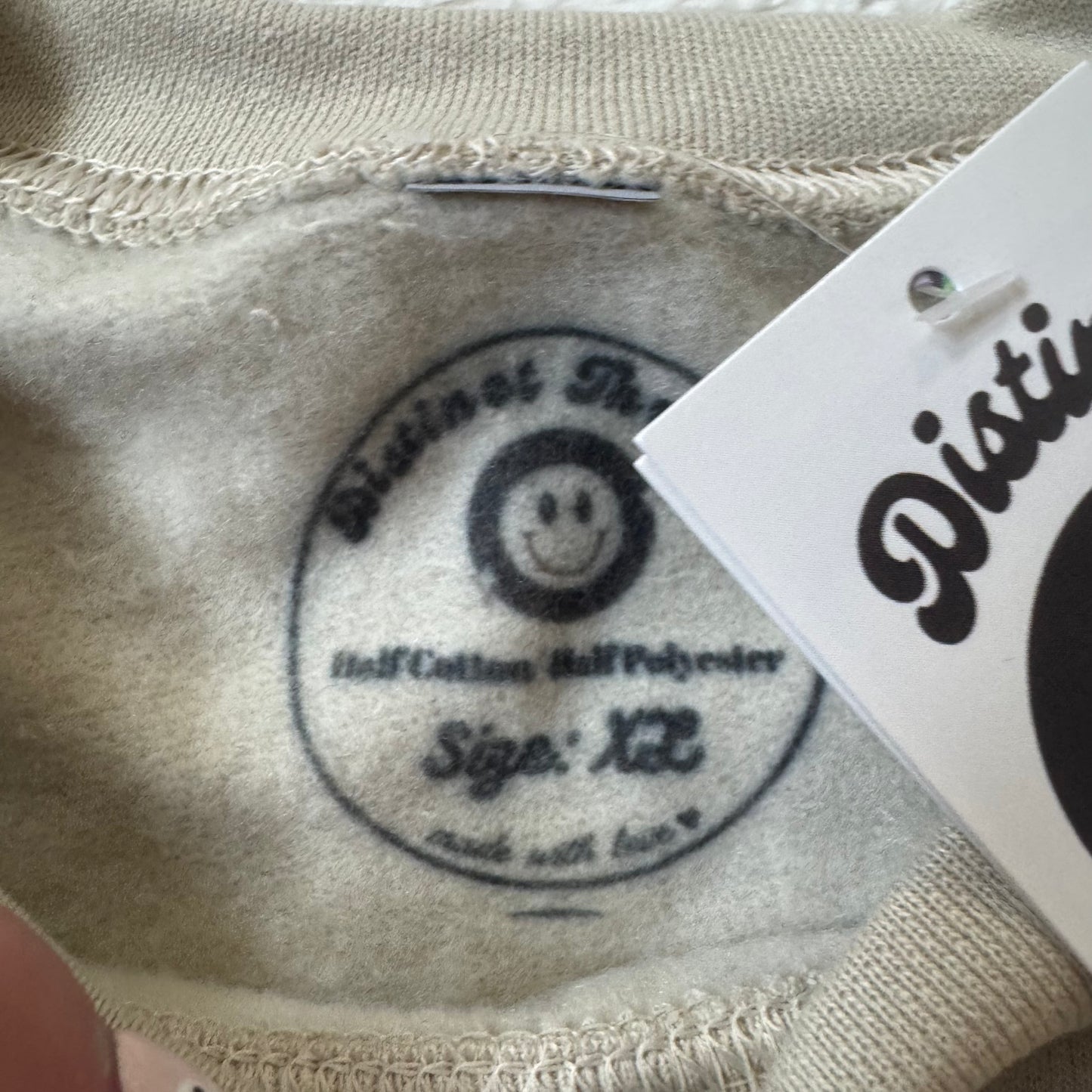 Row of Pumpkins Ready To Ship Embroidered Crew - Size XL