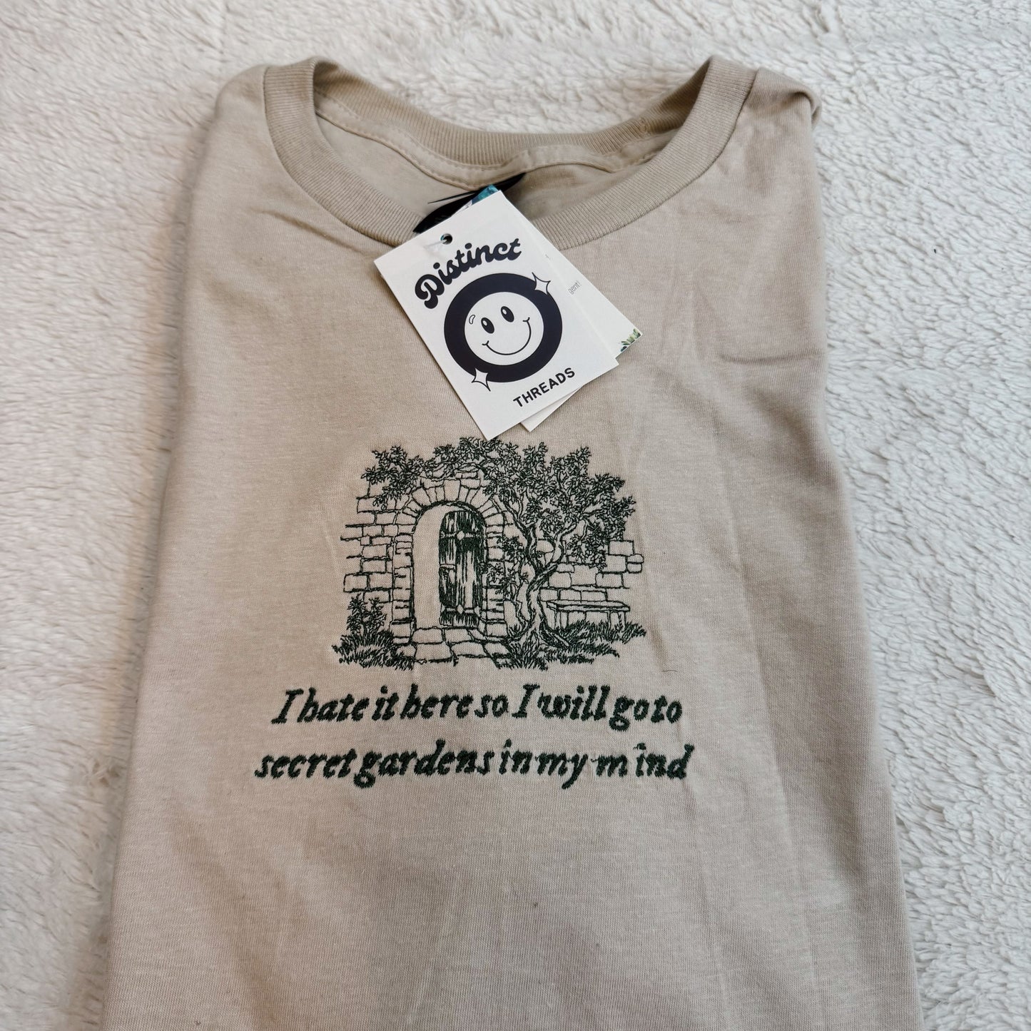 I Hate It Here Taylor Inspired Embroidered T-Shirt