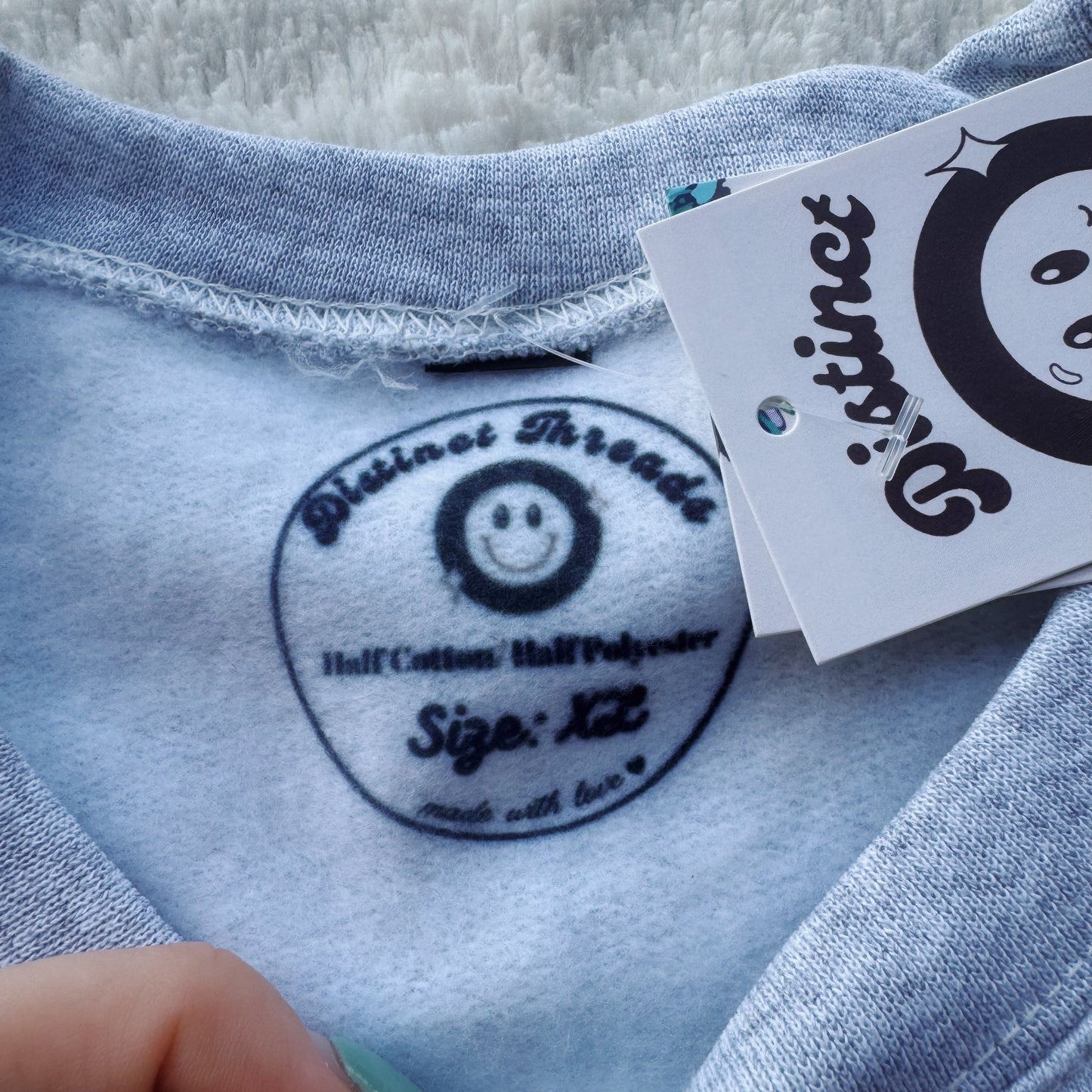 Tired Moms Club Ready To Ship Embroidered Crew - Size XL