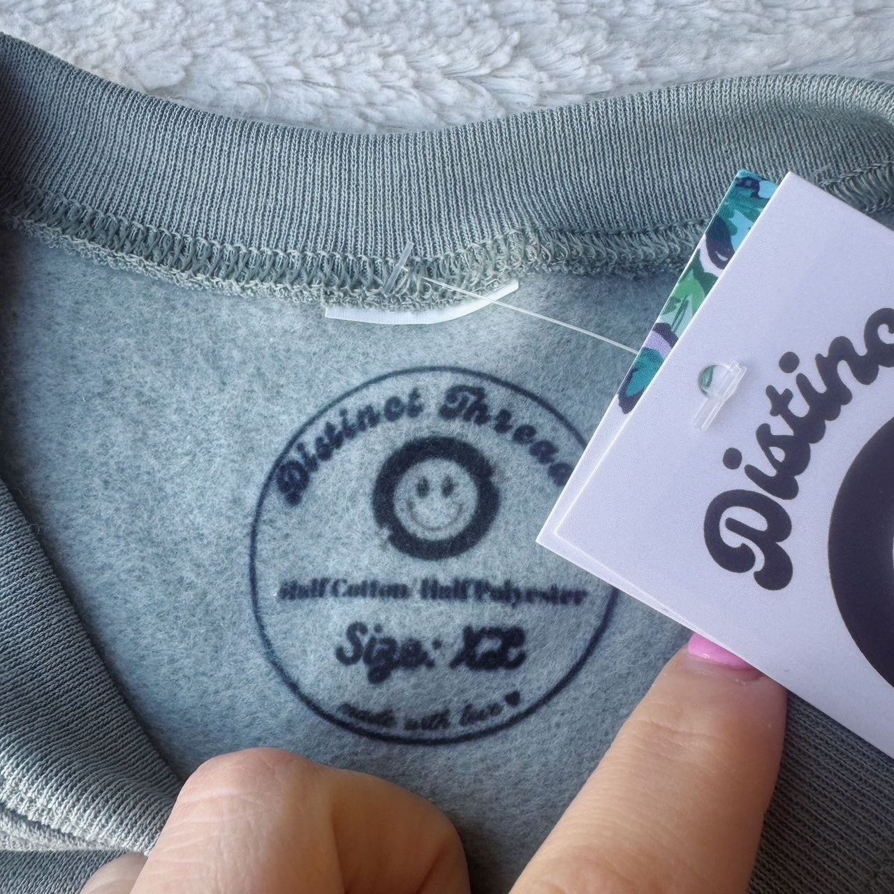 Lucky Ducky Ready To Ship Embroidered Crew - Size XL