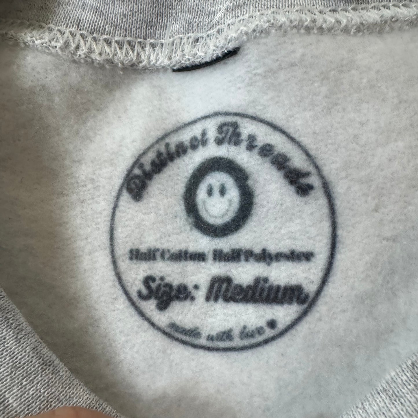 Scary Clown Ready To Ship Embroidered Crew - Size Medium