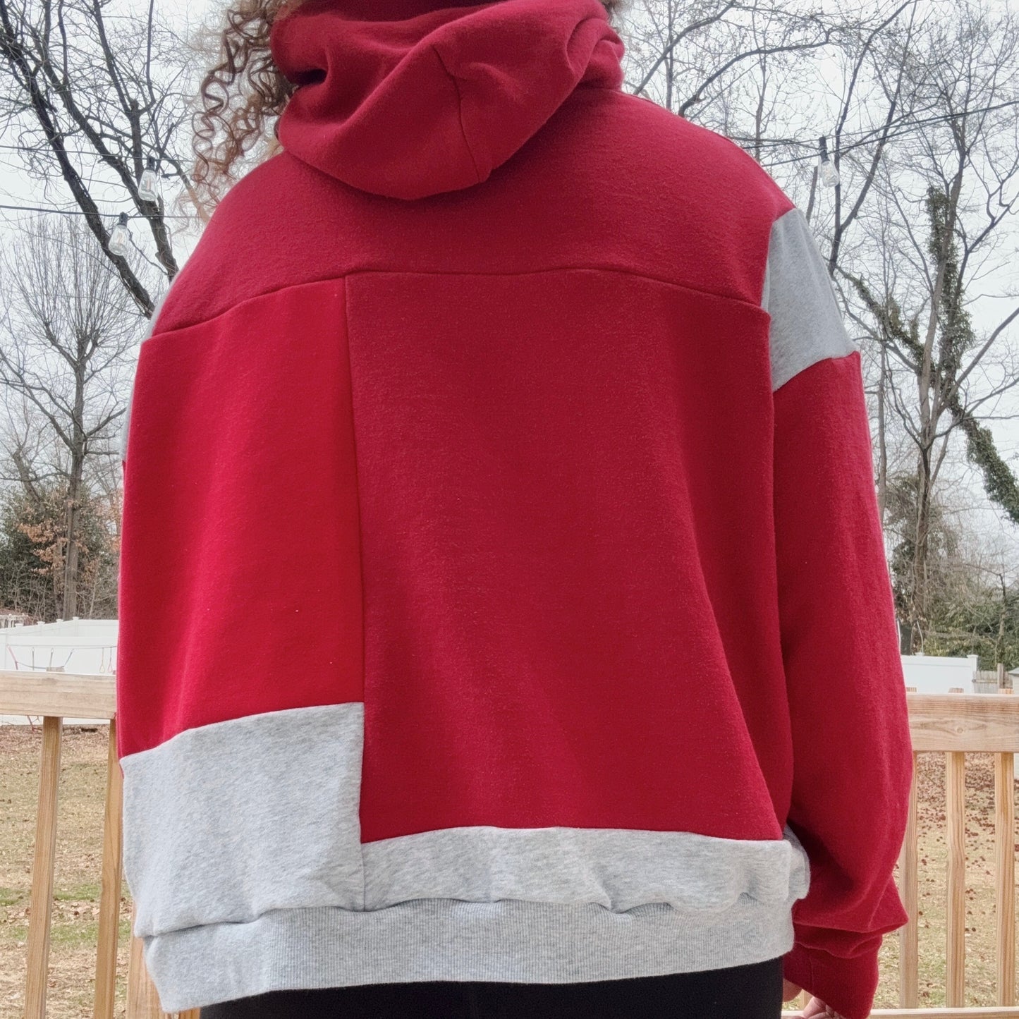 Phils Patchwork Hoodie - Size XS-2XL
