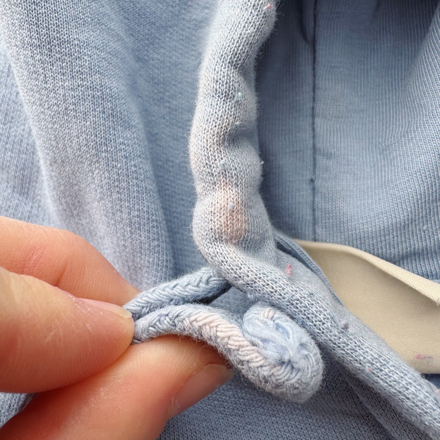 Philly Bandana Color Block Reworked Cropped Hoodie - Size XS-3X