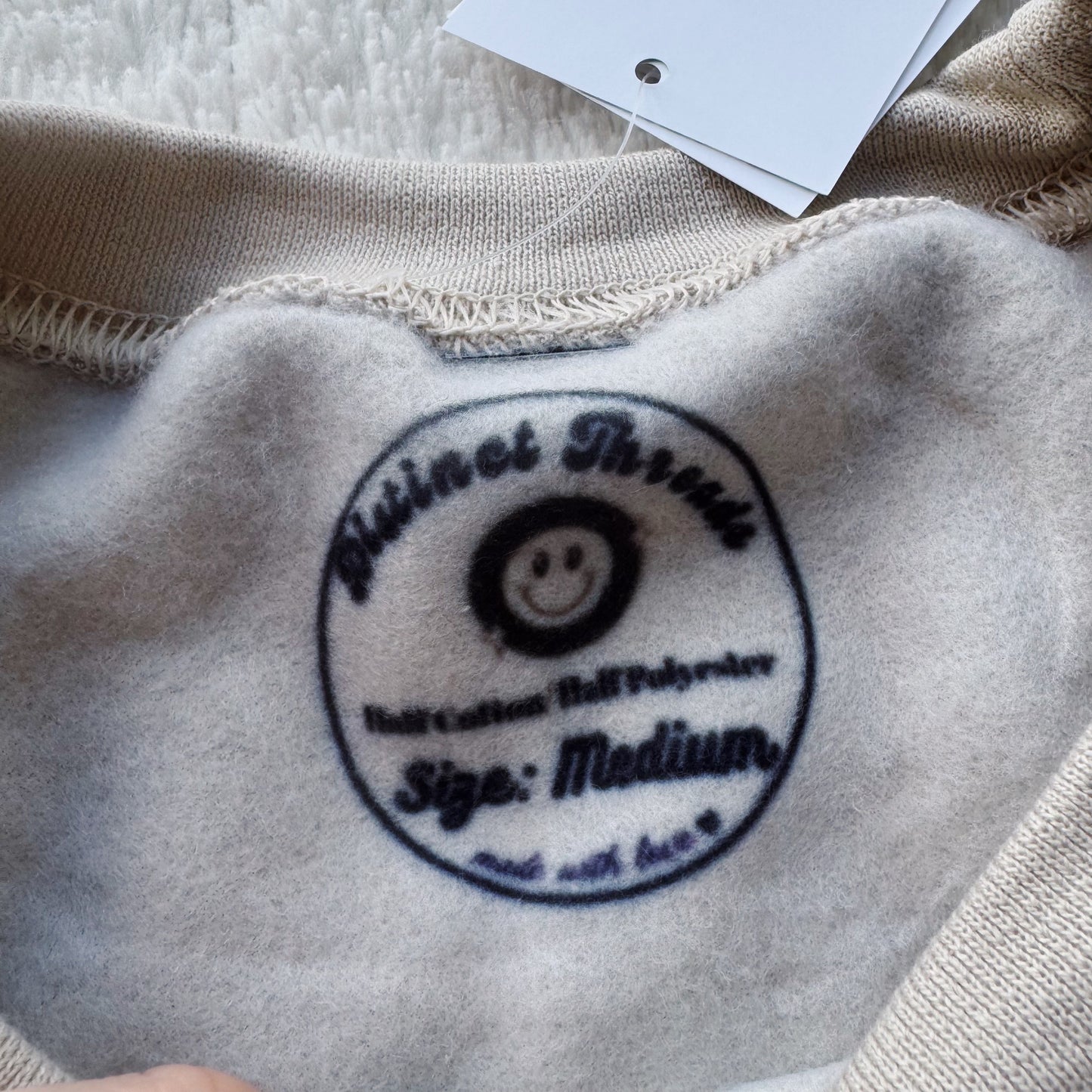 Dog Mom Ready To Ship Embroidered Crew - Size Medium