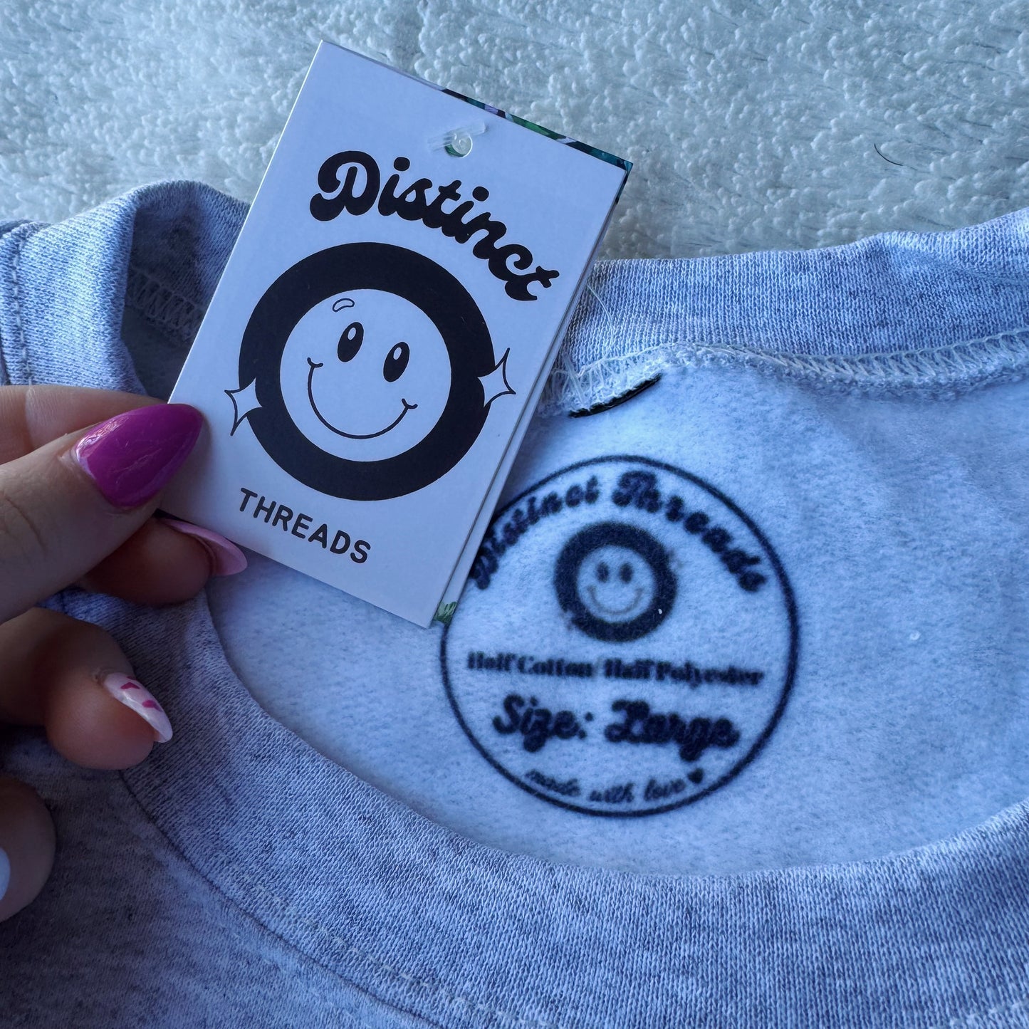 Oh Deer Ready To Ship Embroidered Crew - Size Large