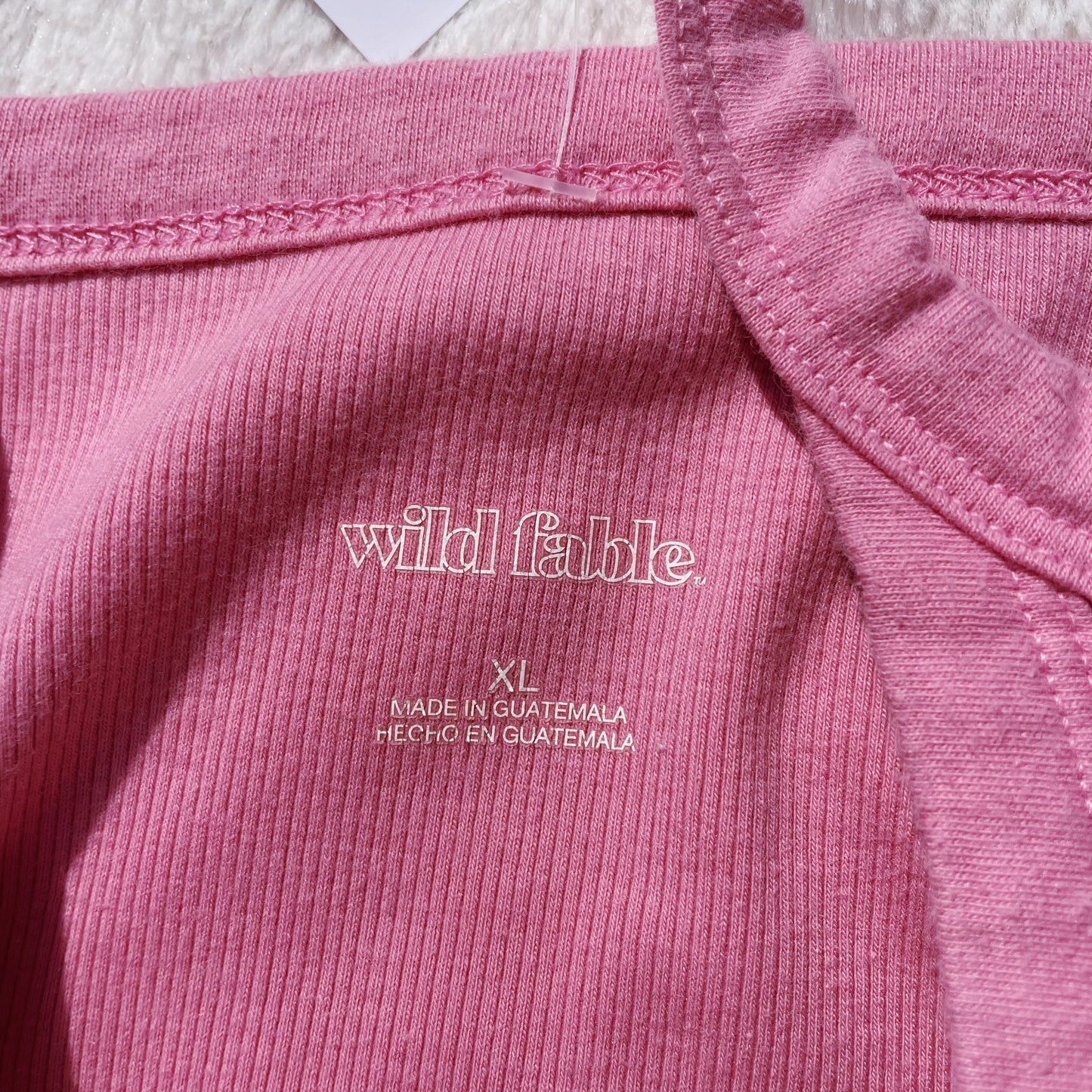 Corgie Butt Wild Fable Embroidered Cropped Tank - Size XL