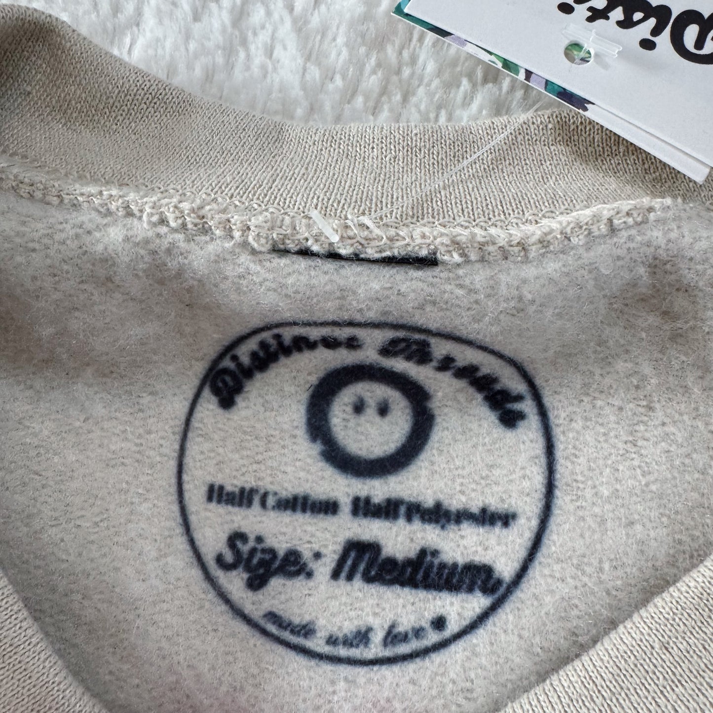Lucky Ducky Ready To Ship Embroidered Crew - Size Medium