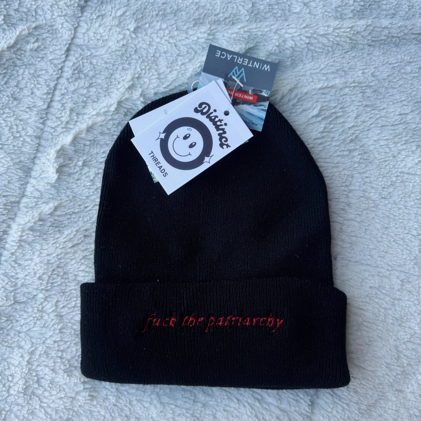 F*ck The Patriarchy Taylor Inspired Embroidered Beanie