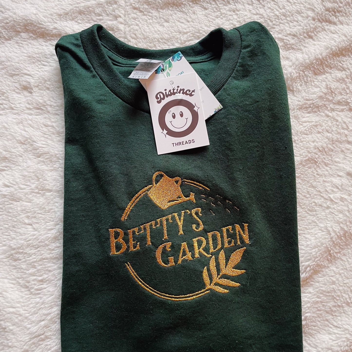 Betty's Garden Taylor Inspired Embroidered T-Shirt