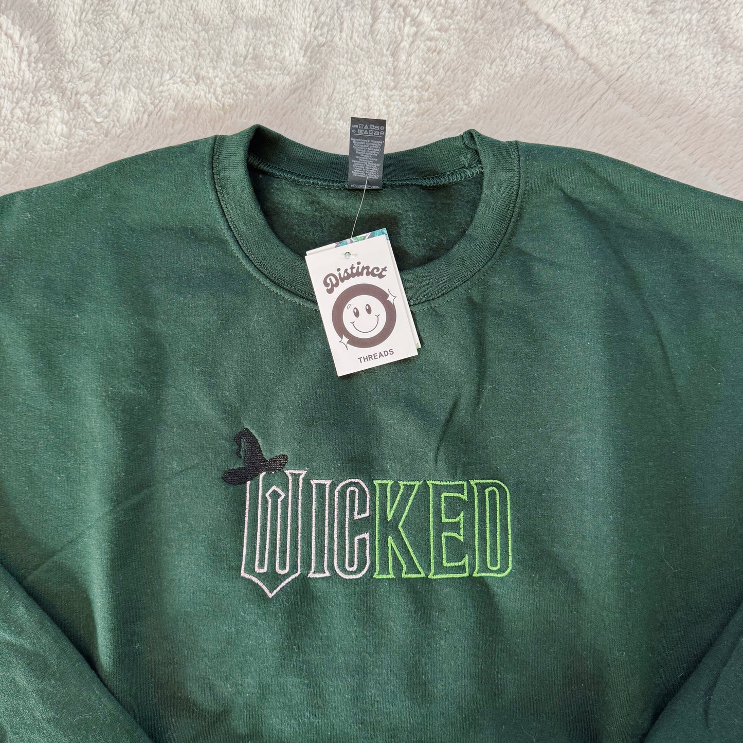 Wicked Ready To Ship Embroidered Crew - Size Medium