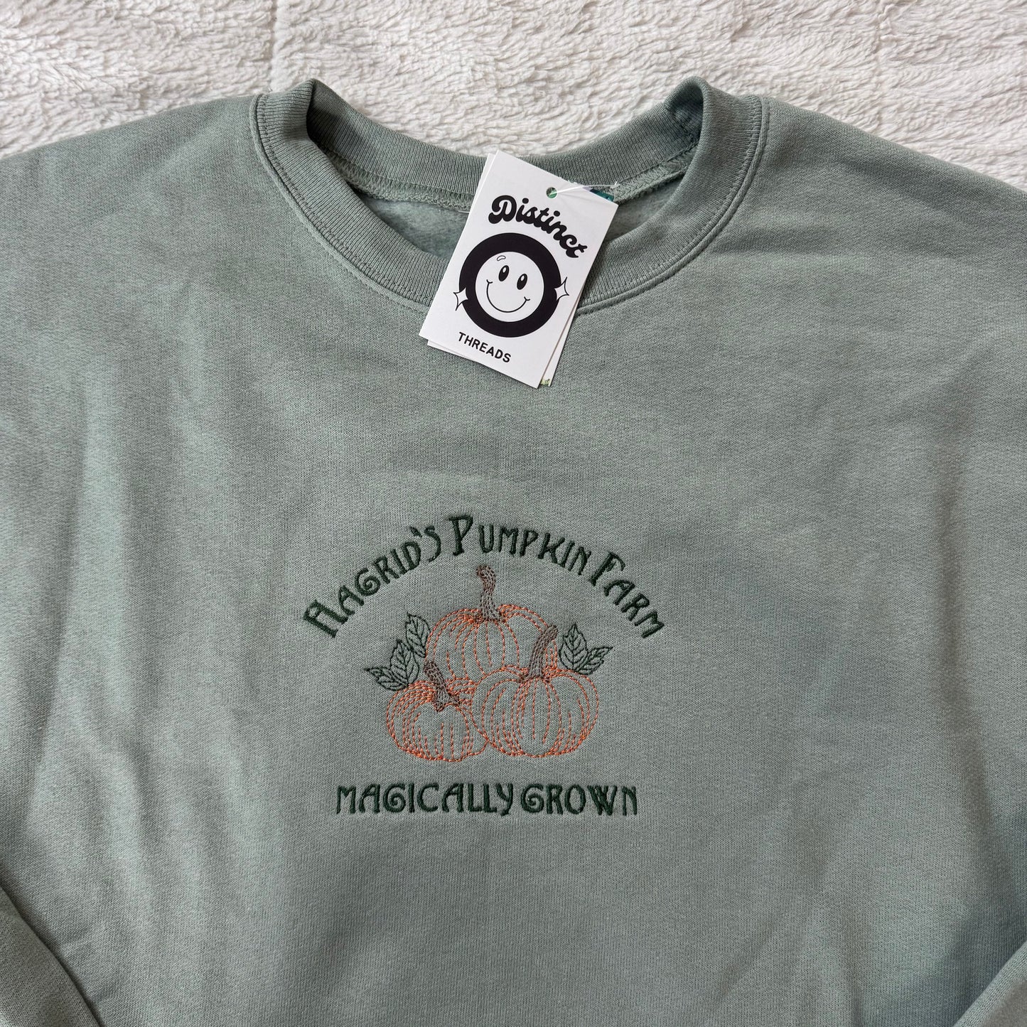 Hagrid's Pumpkin Farm Ready To Ship Embroidered Crew - Size Large