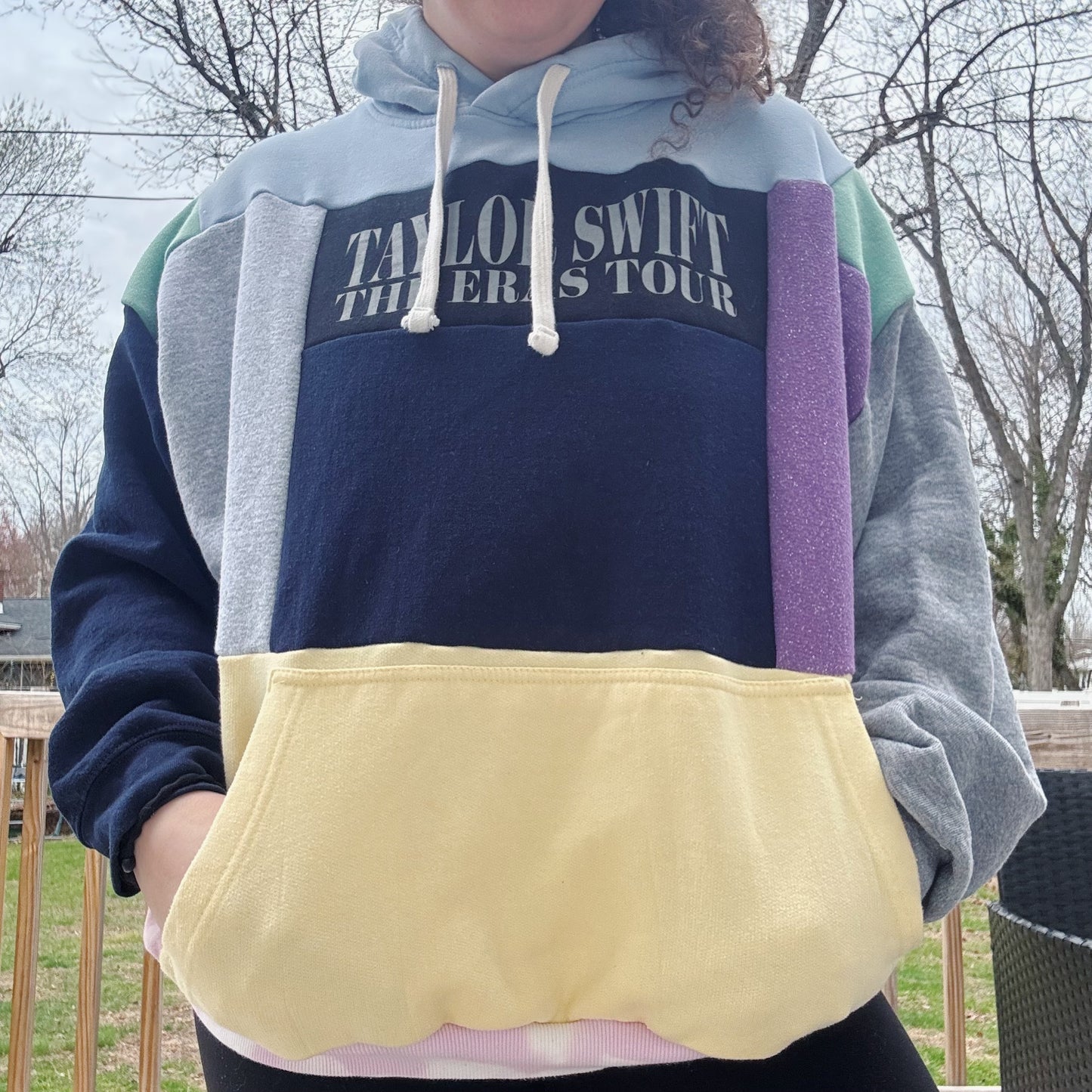 Ultimate Eras Patchwork Hoodie - Size XS-2XL