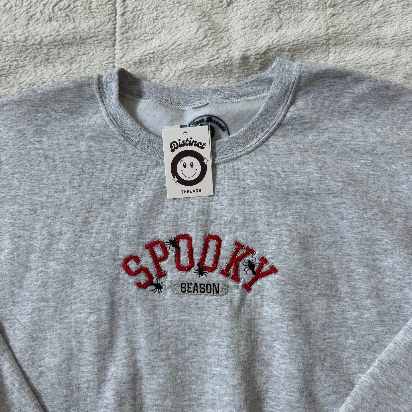 Spooky Sean Ready To Ship Embroidered Crew - Size XL