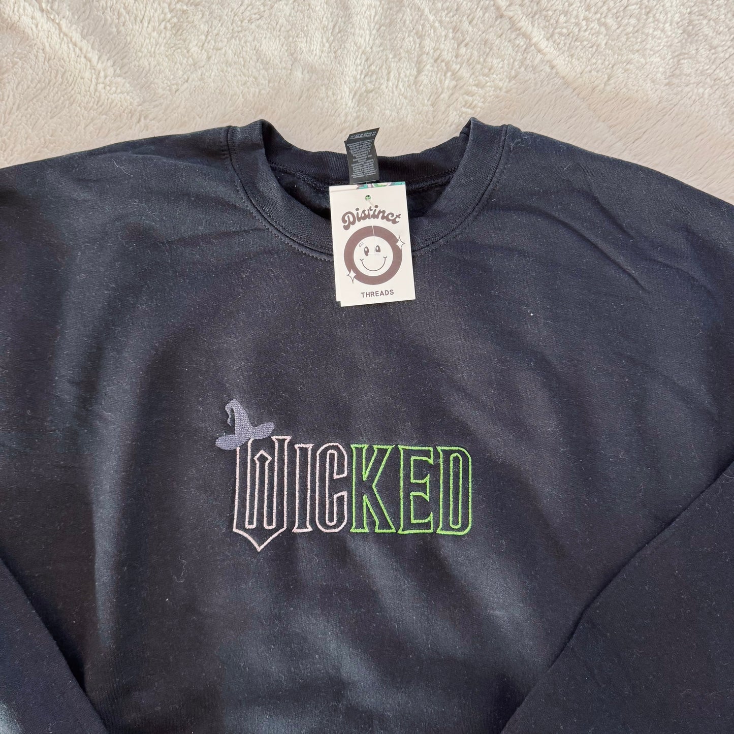 Wicked Ready To Ship Embroidered Crew - Size Large