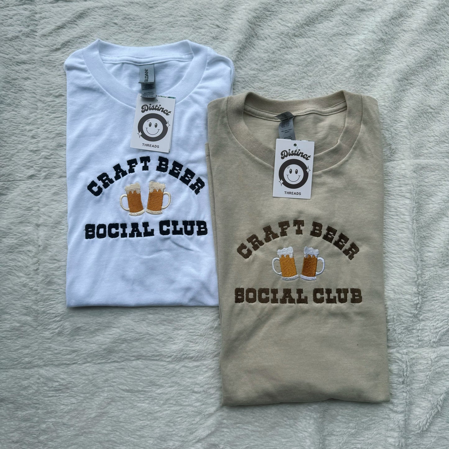 Craft Beer Social Club Embroidered T-Shirt