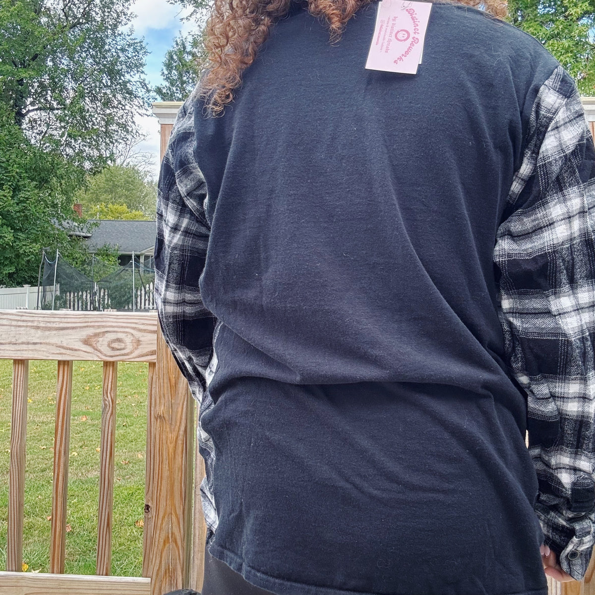 Halloween Safety Flannel Tee - Size S-XL