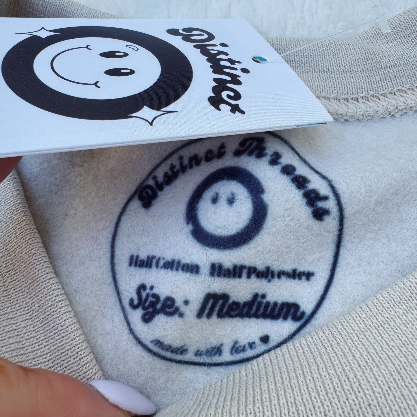 Less Meanies More Weenies Ready To Ship Embroidered Crew - Size Medium