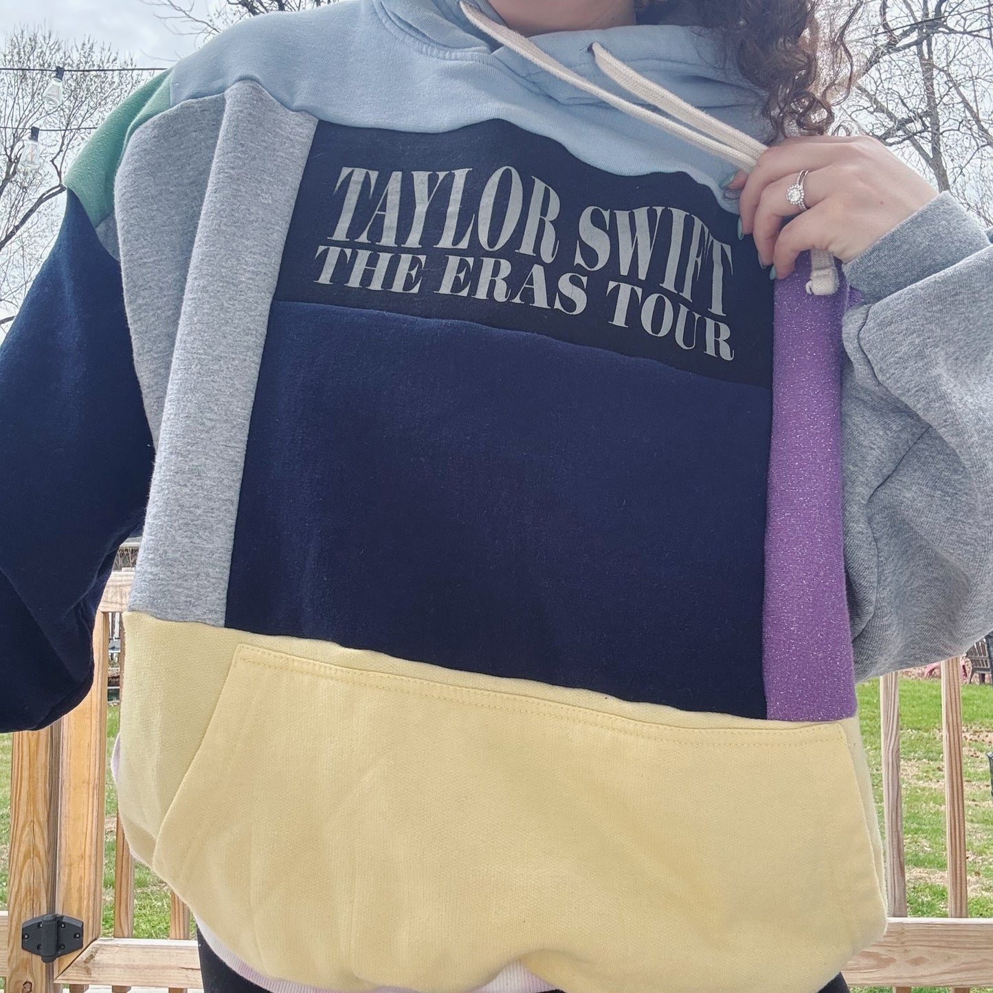 Ultimate Eras Patchwork Hoodie - Size XS-2XL
