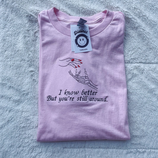 Marjorie Taylor Inspired Embroidered T-Shirt