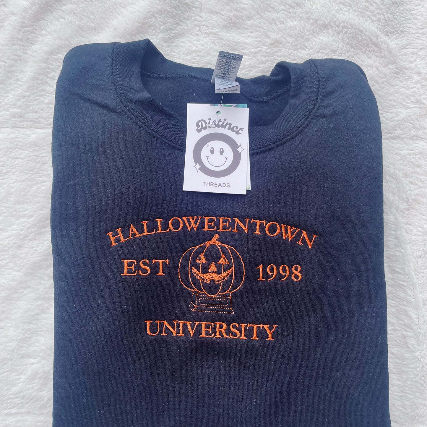 Halloweentown University Embroidered Crewneck Sweatshirt