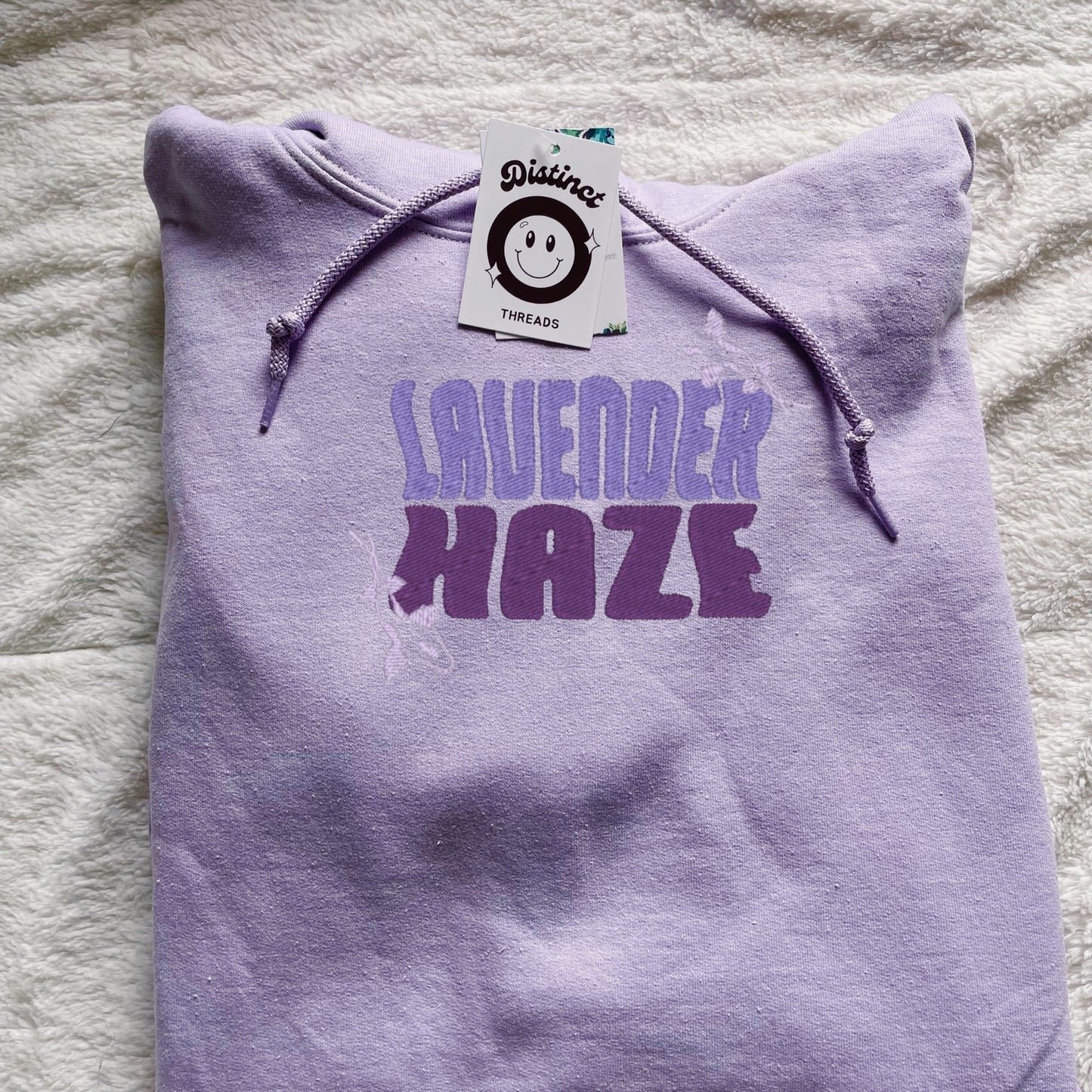 Lavender Haze Taylor Inspired Embroidered Hoodie