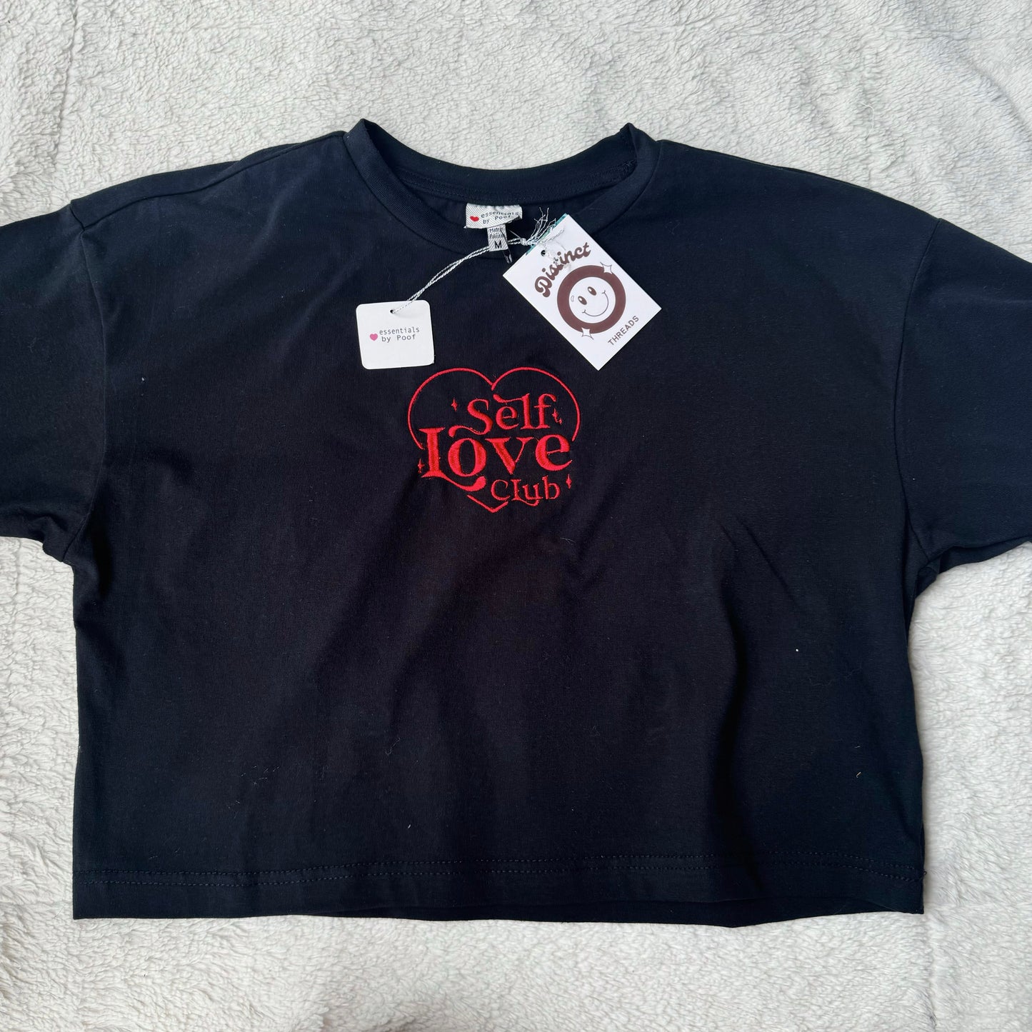 Self Love Club Cropped Tee