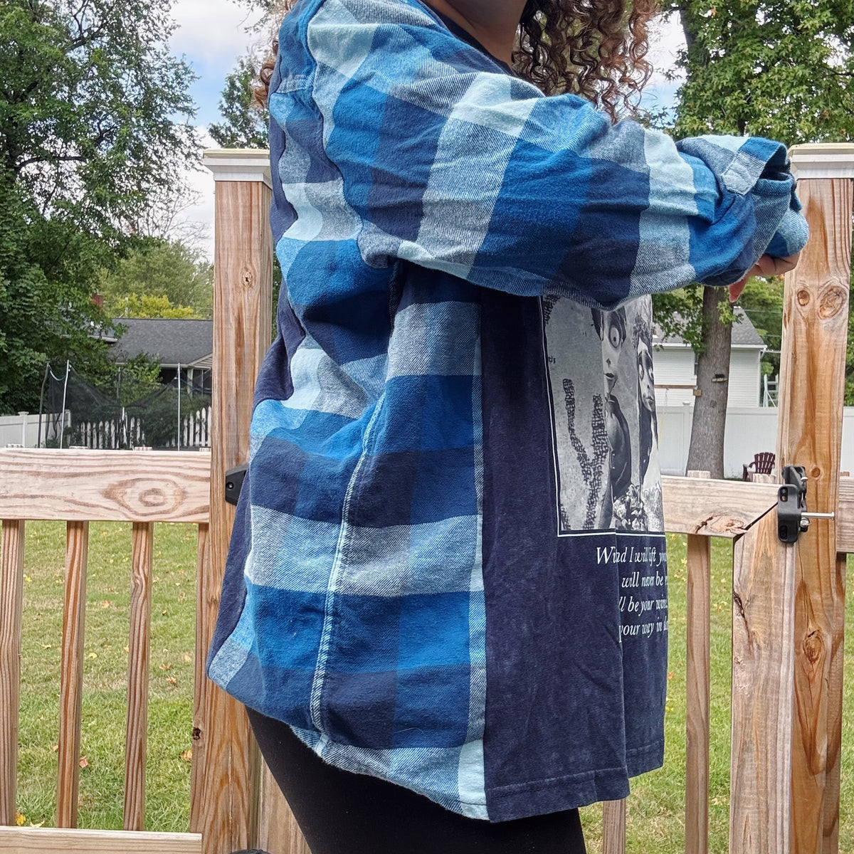 Forever Tied Flannel Tee - Size M-2XL