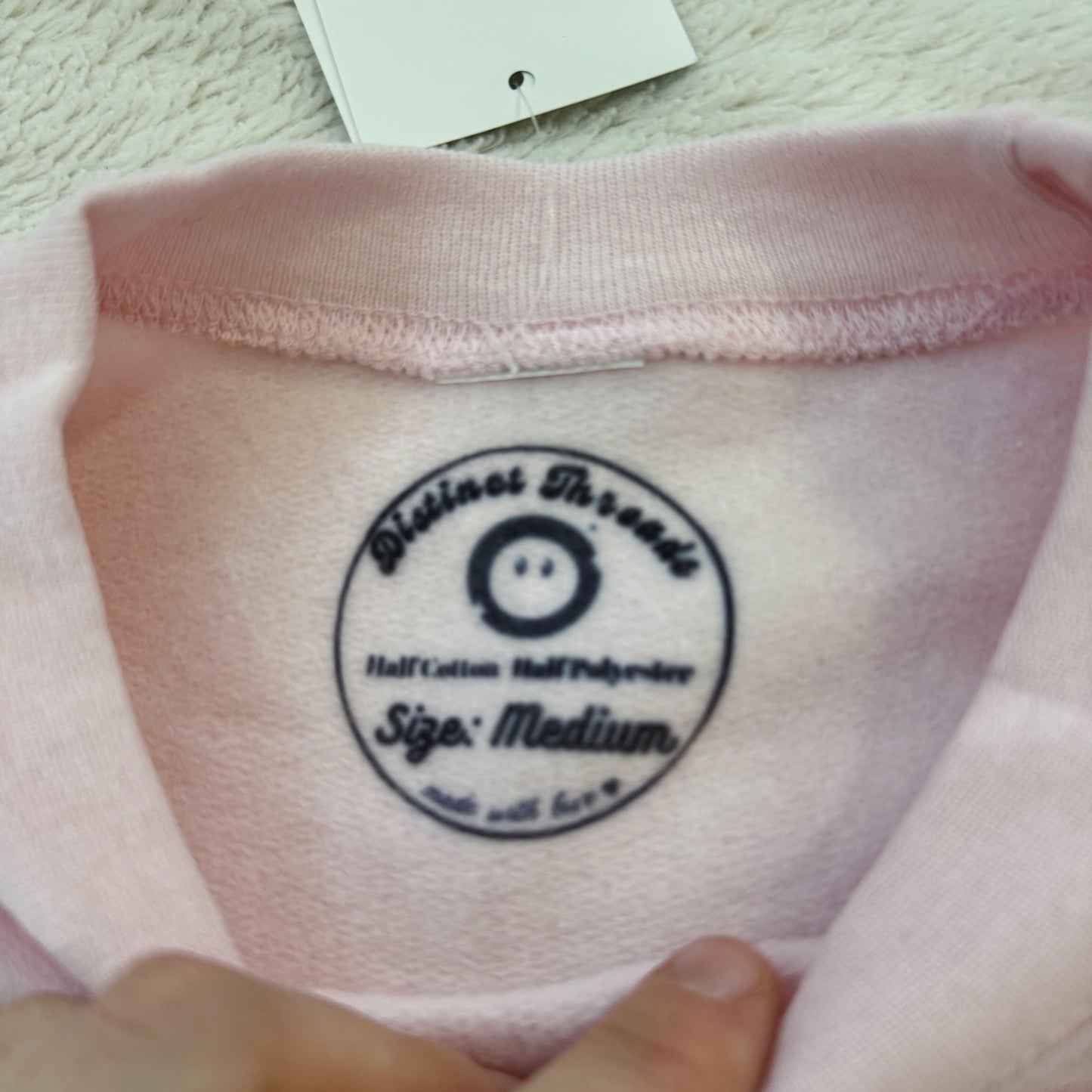 August Ready To Ship Embroidered Crew - Size Medium