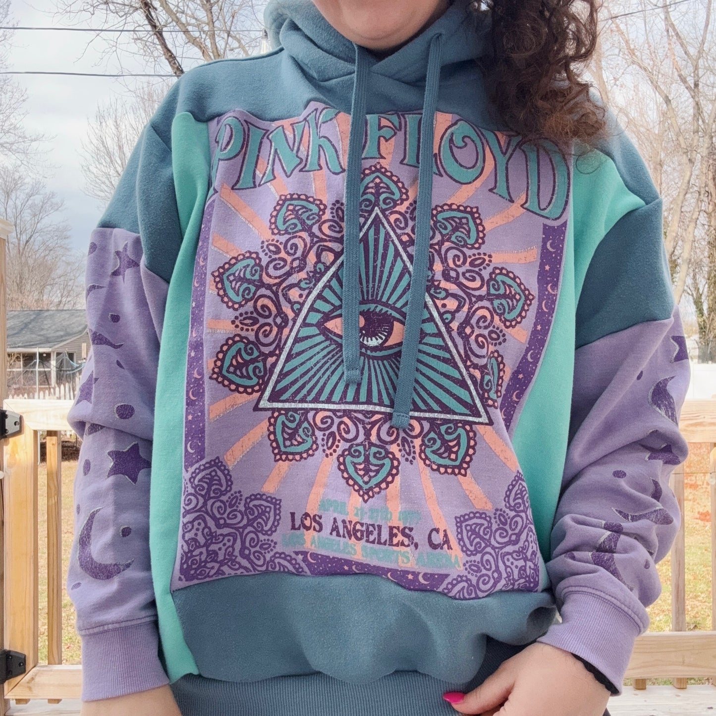 Floyd Patchwork Hoodie - Size XS-XL