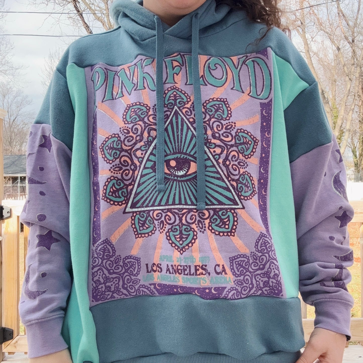 Floyd Patchwork Hoodie - Size XS-XL