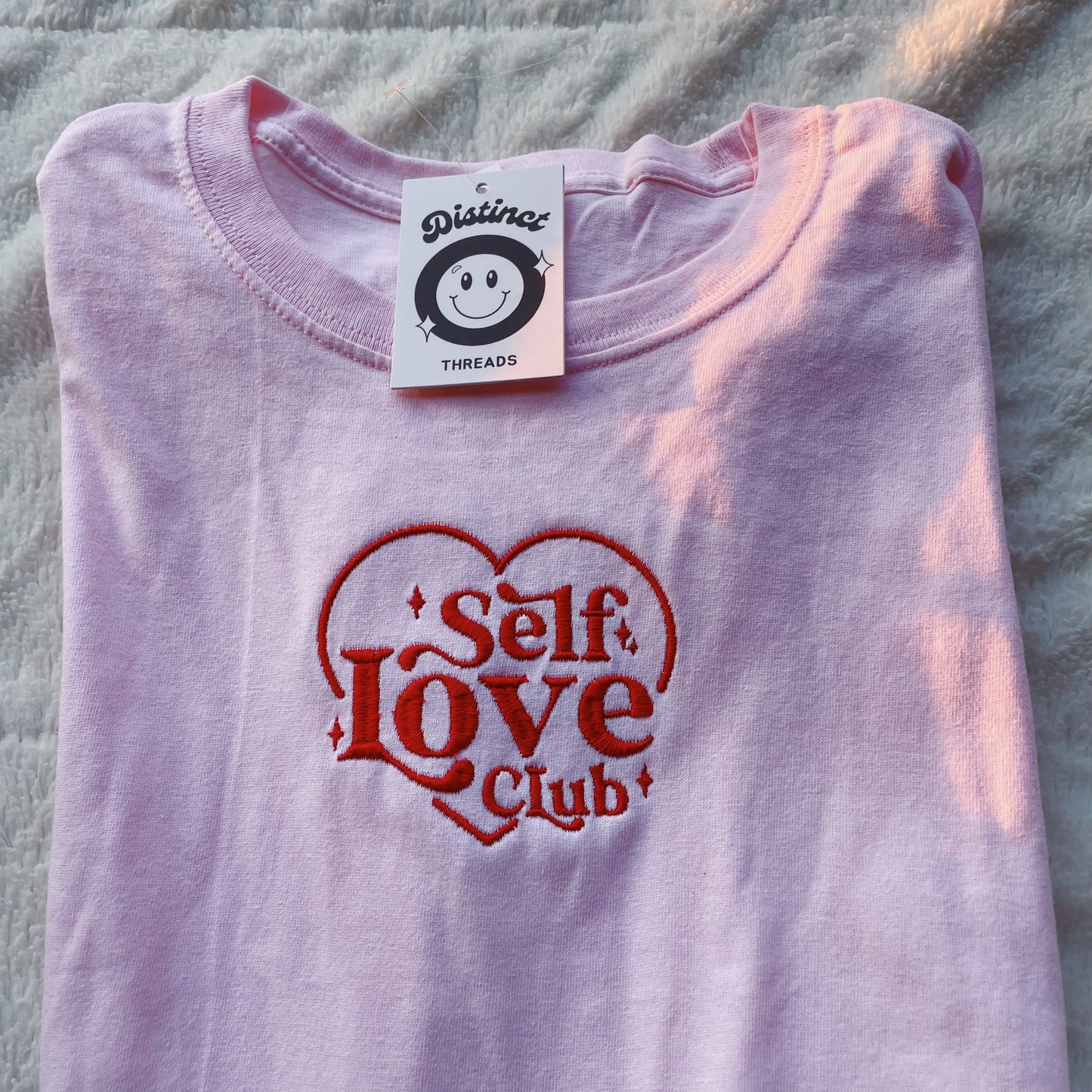 Self Love Club Embroidered T-Shirt