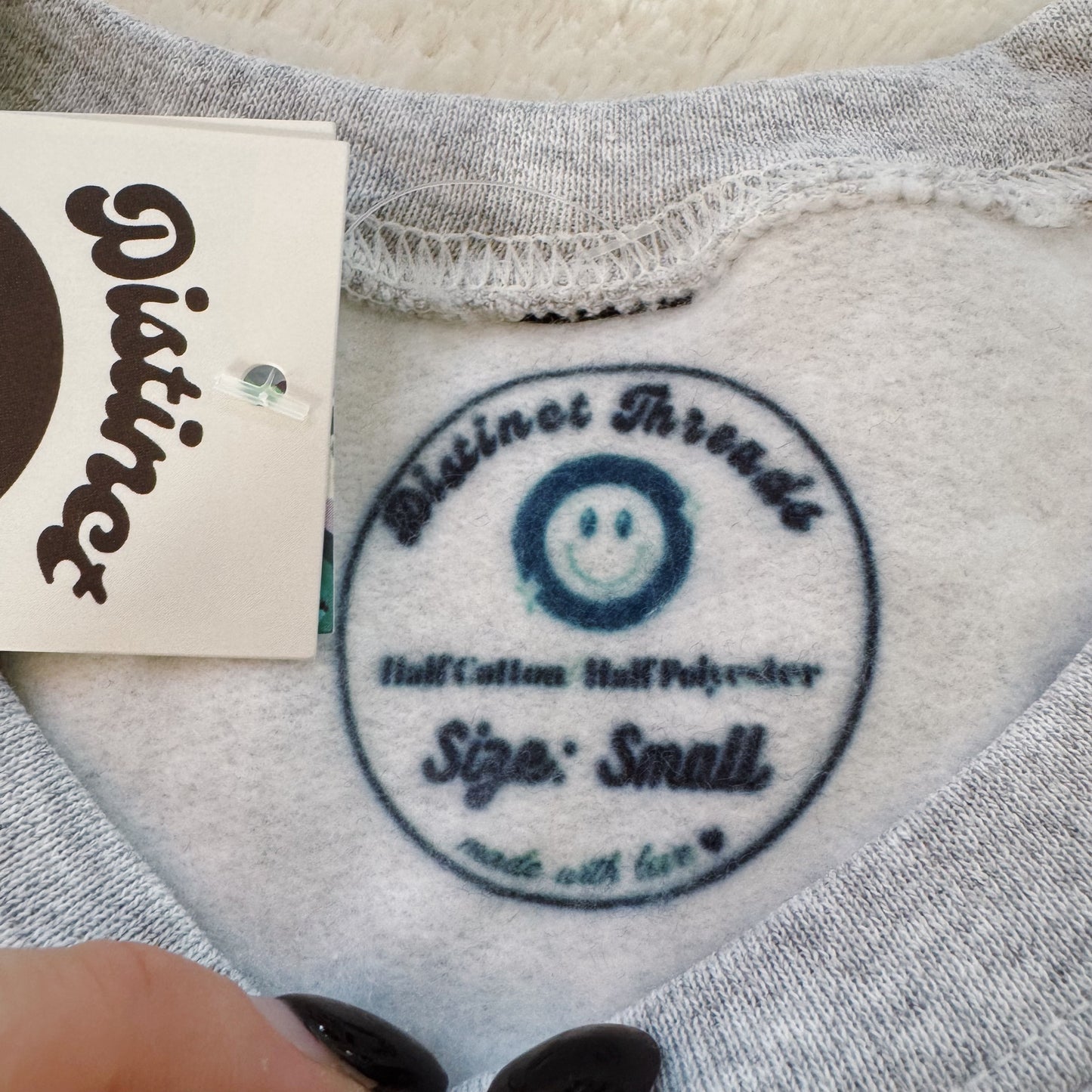 Santa Baby Ready To Ship Embroidered Crew - Size Small