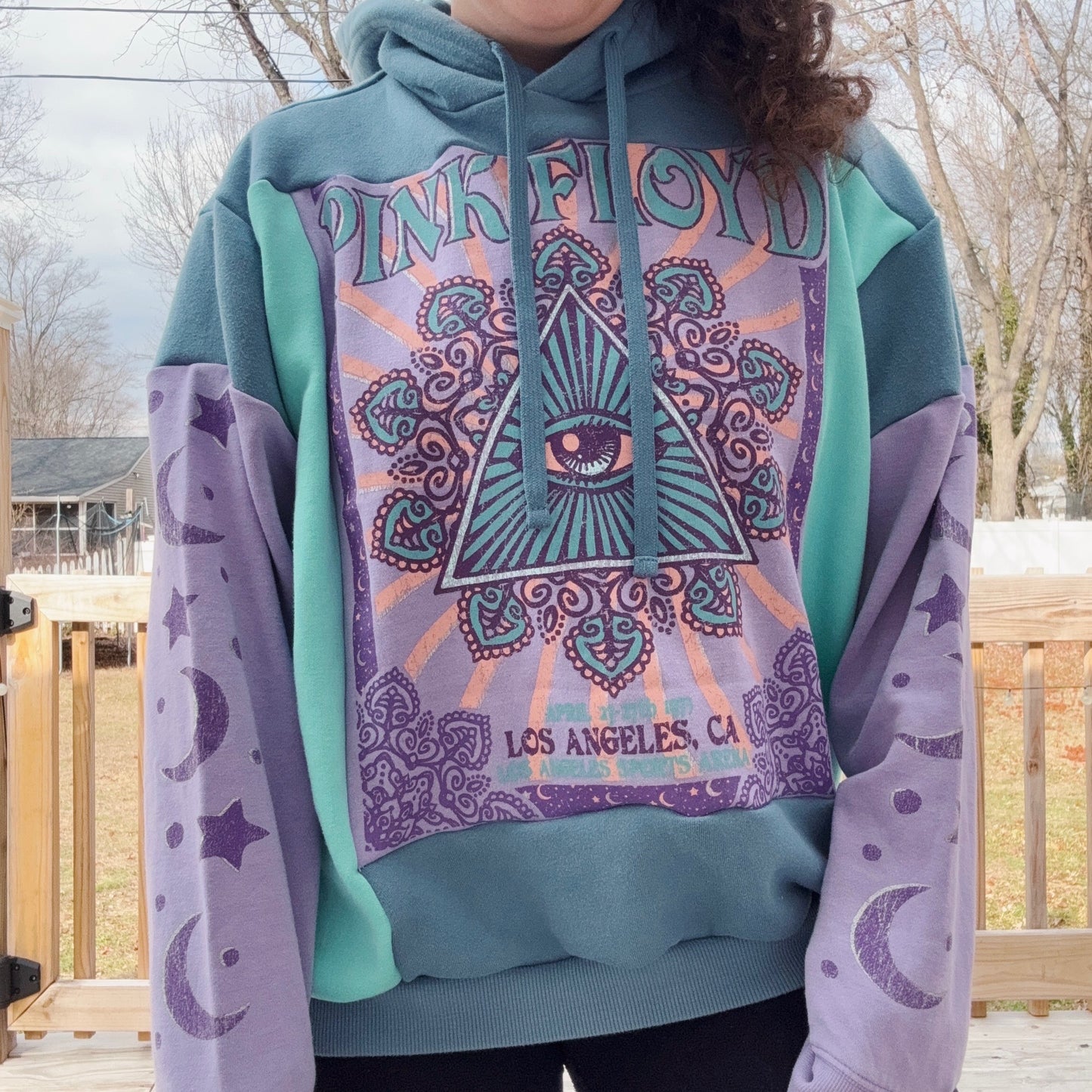 Floyd Patchwork Hoodie - Size XS-XL