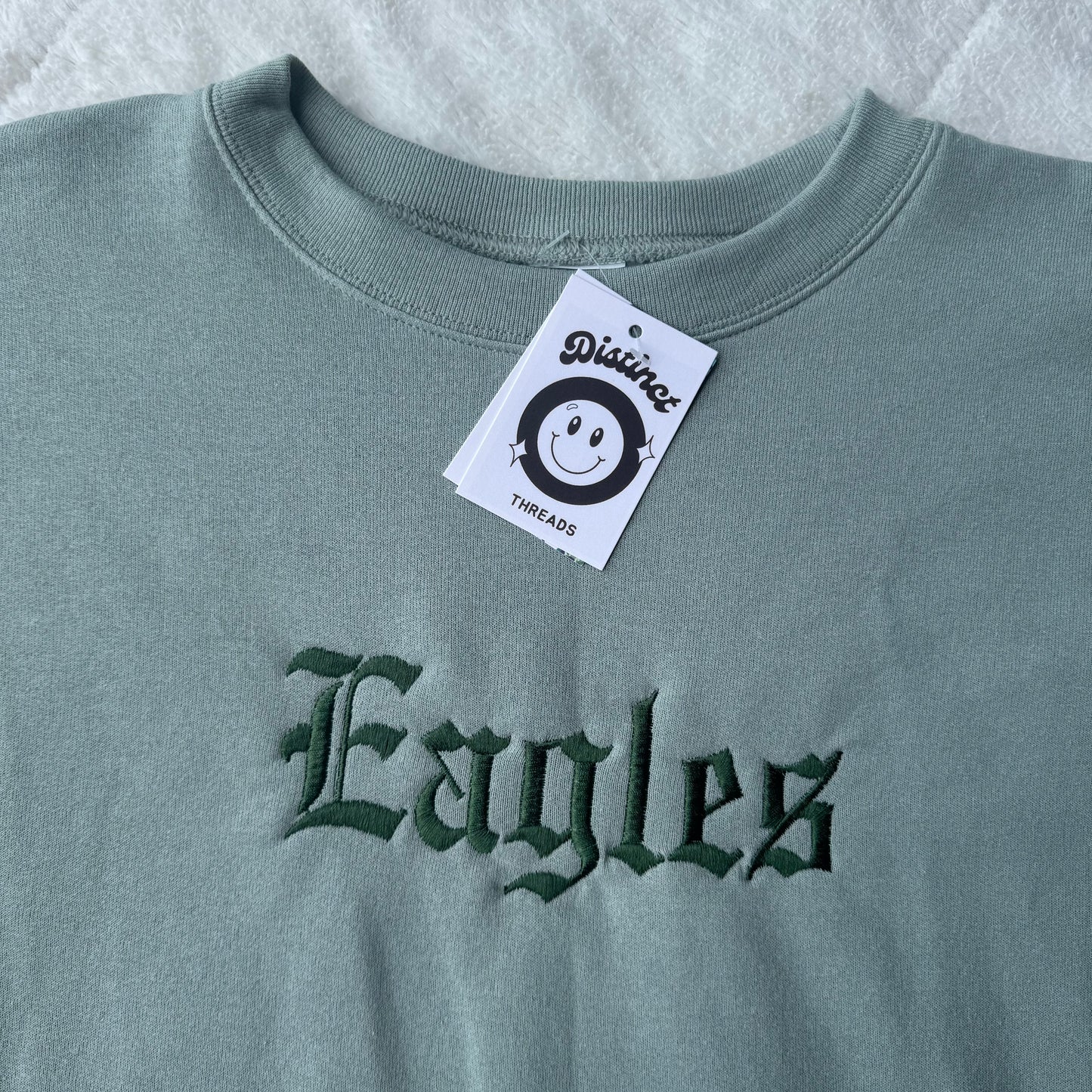 Eagles Ready To Ship Embroidered Crew - Size XL