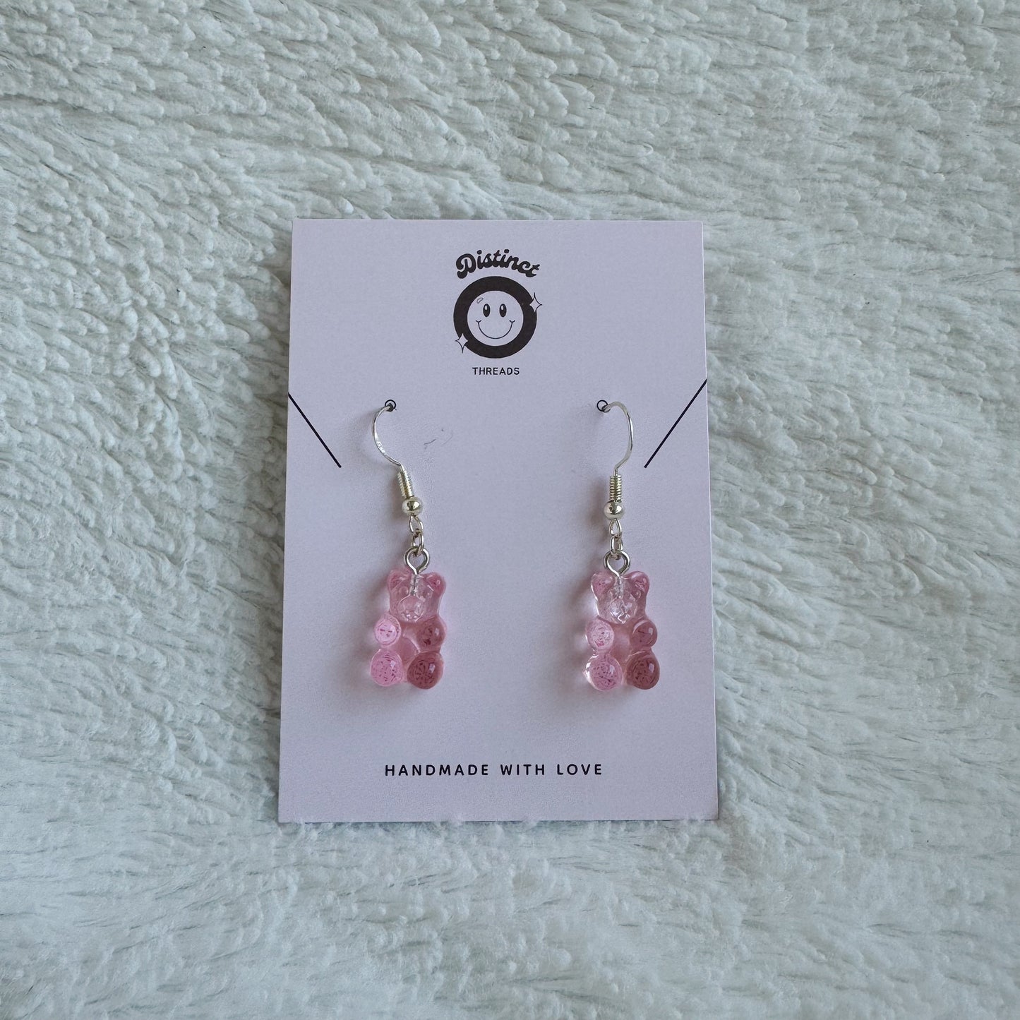 Gummy Bear Dangly Earrings