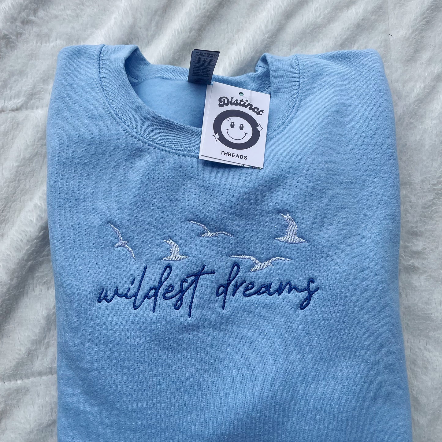 Wildest Dreams Taylor Inspired Embroidered Crewneck Sweatshirt