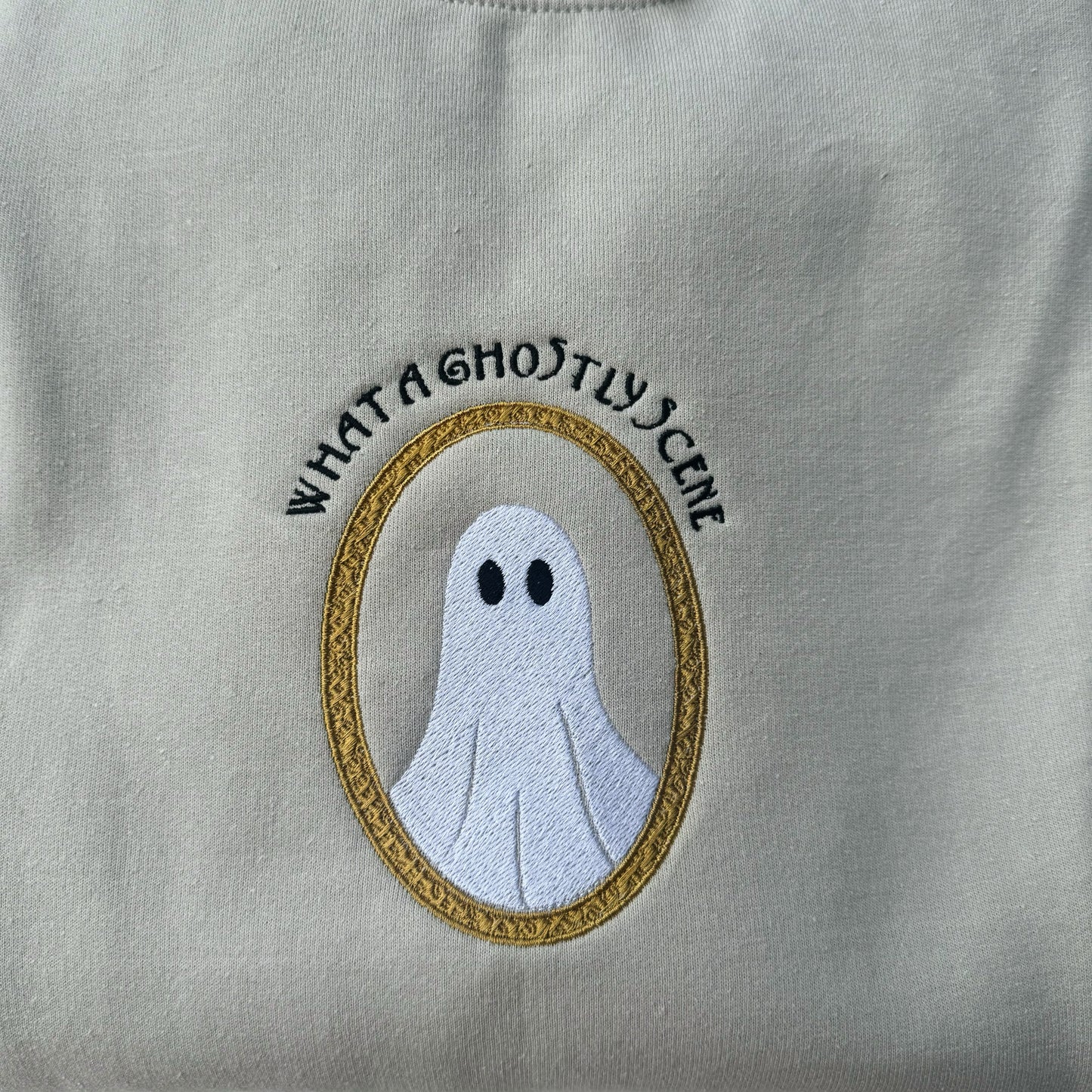 What A Ghostly Scene Taylor Inspired Embroidered Crewneck Sweatshirt