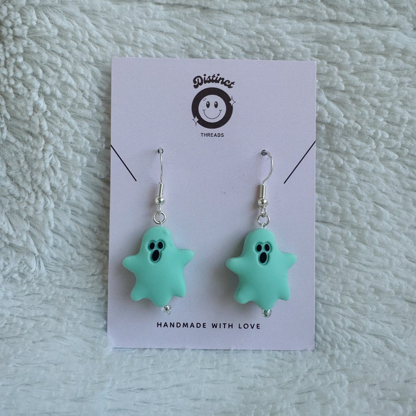 Ghost Dangly Earrings