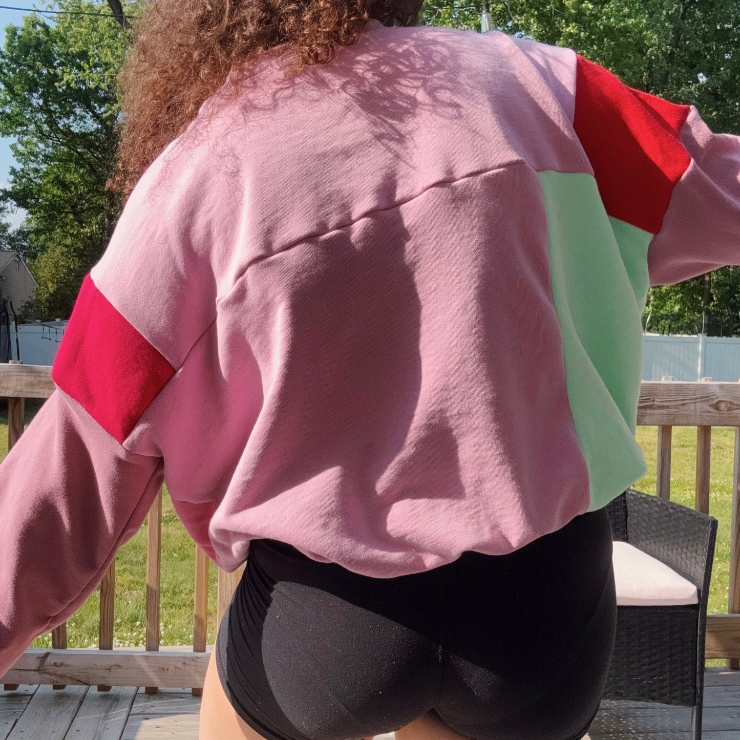 Strawberry Shortcake Patchwork Crew - Size S-XL