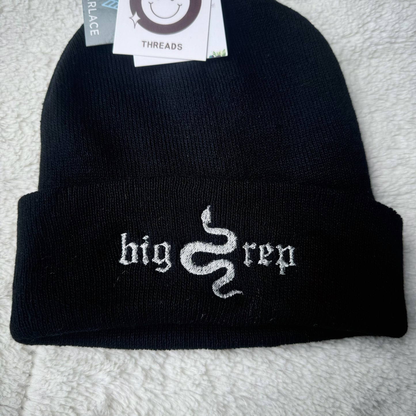 Big Rep Taylor Inspired Embroidered Beanie