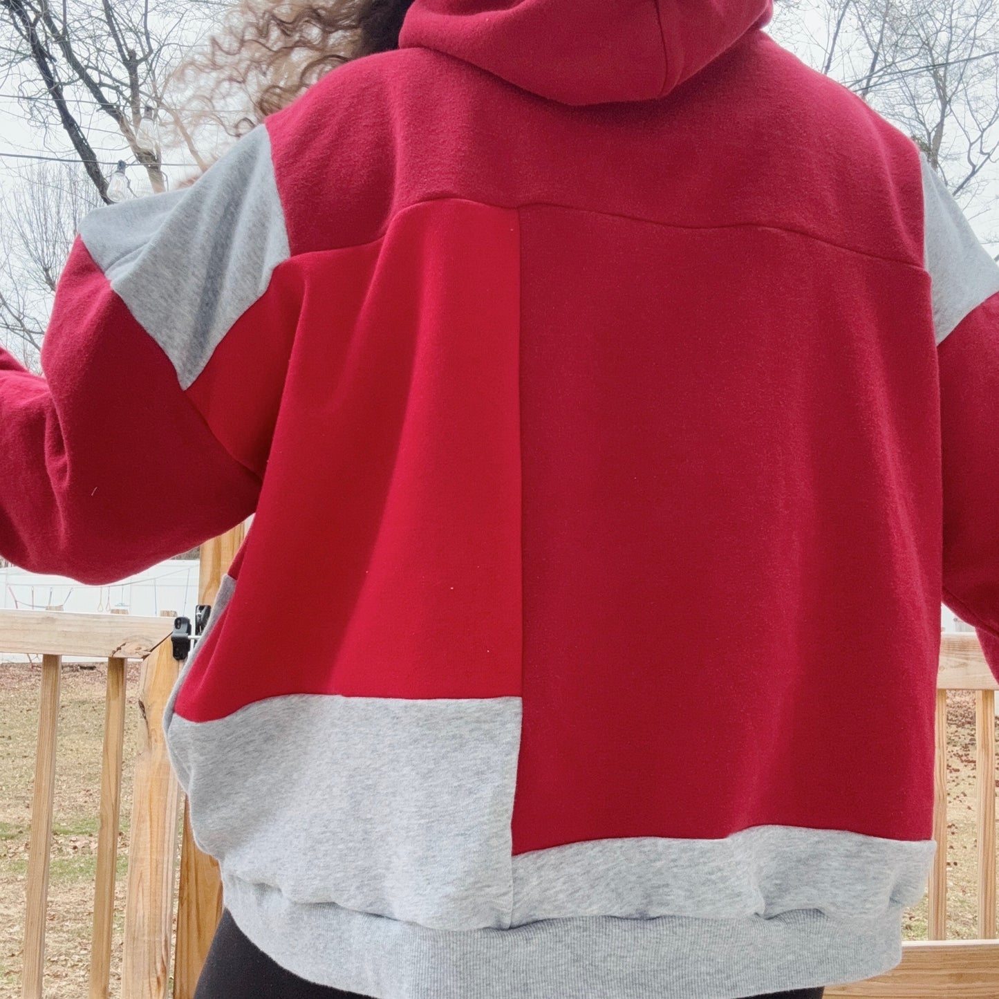 Phils Patchwork Hoodie - Size XS-2XL