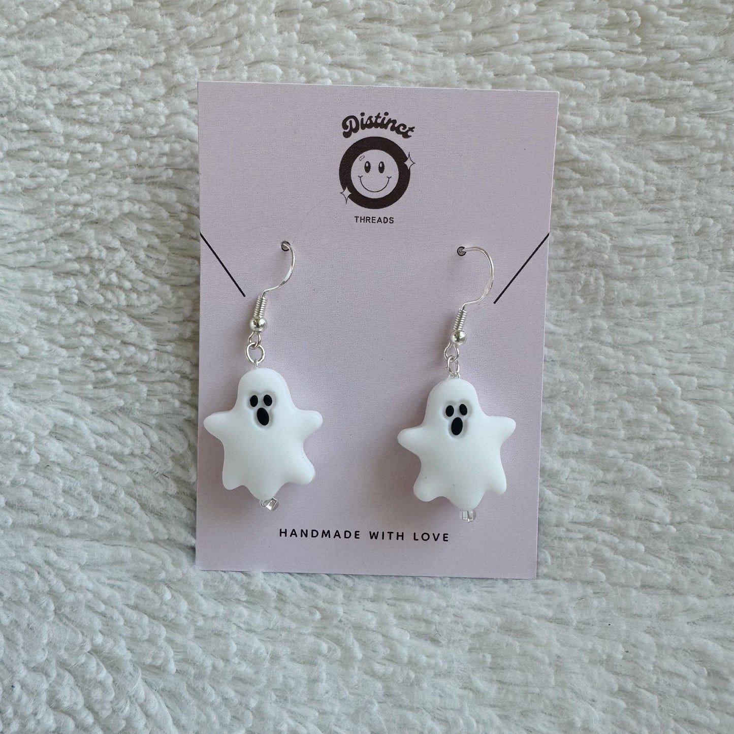 Ghost Dangly Earrings