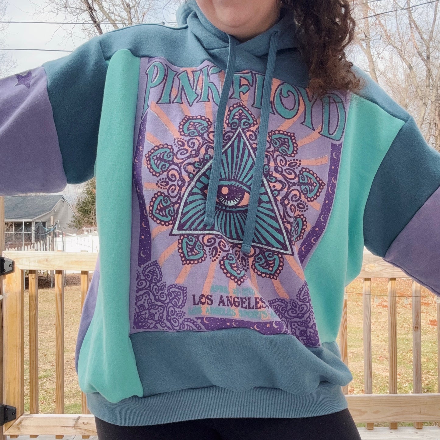 Floyd Patchwork Hoodie - Size XS-XL