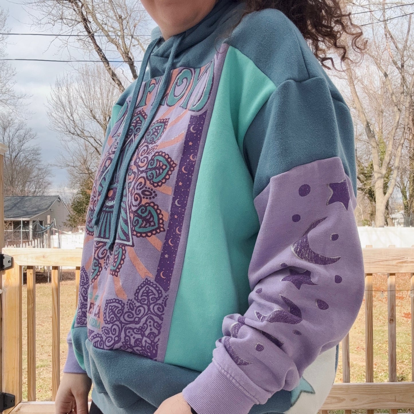 Floyd Patchwork Hoodie - Size XS-XL