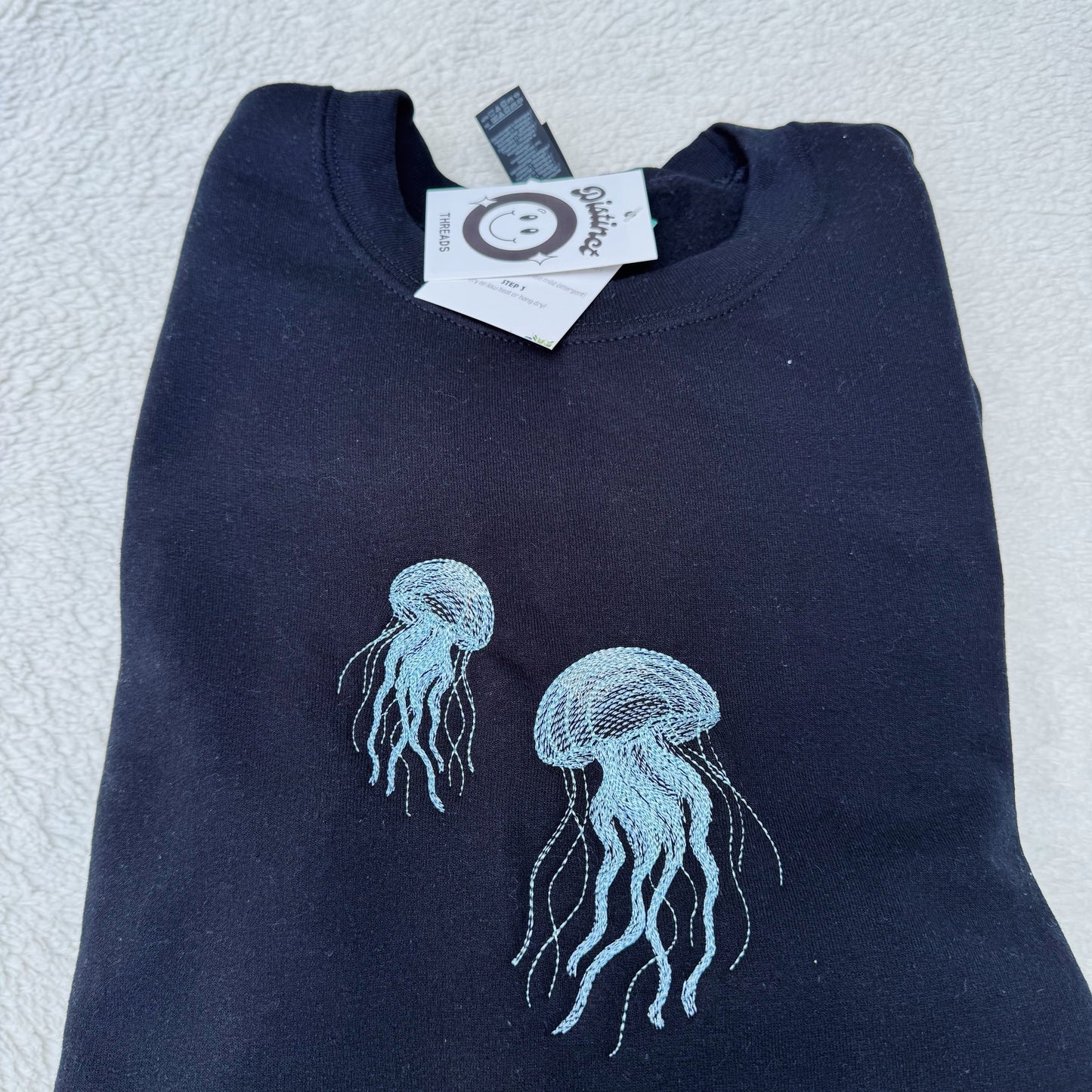 Jellies Embroidered Crewneck Sweatshirt