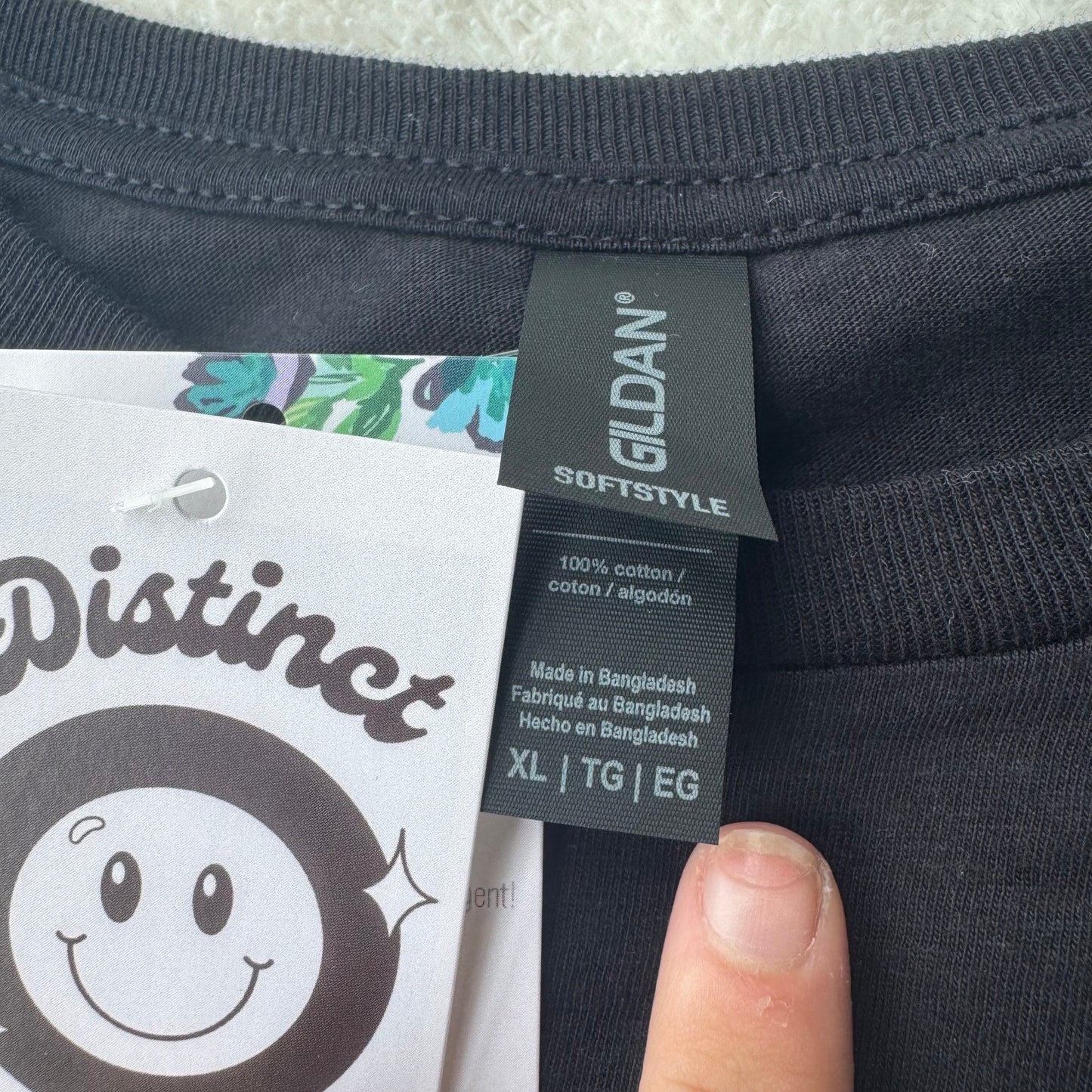 I'm Just A Girl Ready To Ship Embroidered Tee - Size XL