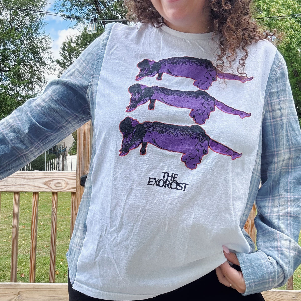 Levitating Flannel Tee - Size XS-L