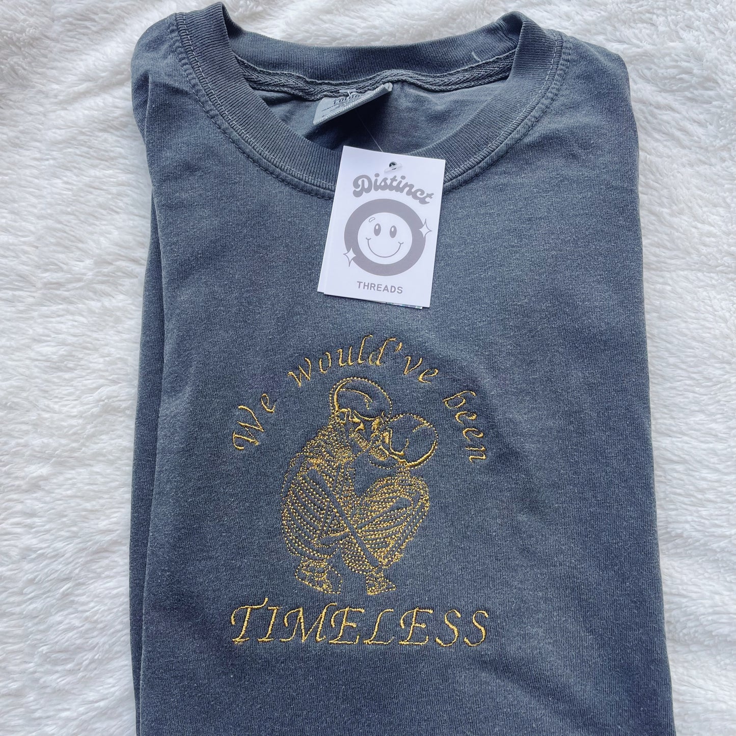 Timeless Taylor Inspired Embroidered T-Shirt